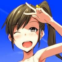 巨蟹可爱卡通女生头像