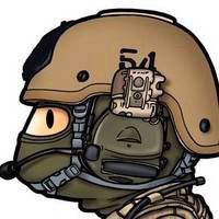 霸气男军人头像