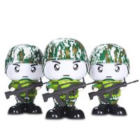 军人头像素描可爱