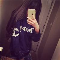 卡通长发背影唯美