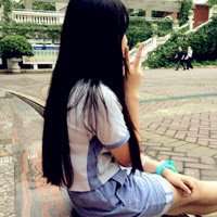 中长发空气刘海直发