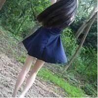 女生长发酷酷微信头像背影头像