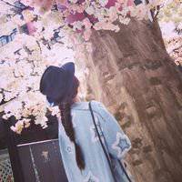 卡通长发头像背影 卡通长发头像背影