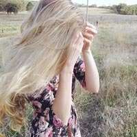 微信头像女生小清新长发发型