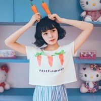卡通头像短发女生