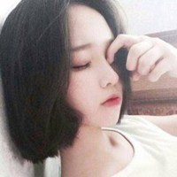 短发美女微信头像背影 短发美女微信头像背影