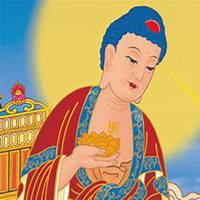 和尚阿弥陀佛头像