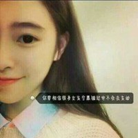 清新唯美长发侧脸女生头像黑白