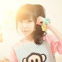 侧脸女生发型动漫