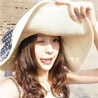 海边唯美侧脸女生小清新