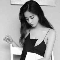 侧脸女生唯美头像小清新