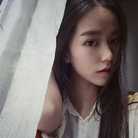 头微信侧脸女生长发背影