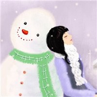 下雪动漫头像男生头像