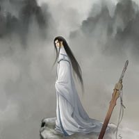 古风男生情侣头像亲吻