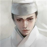 古风男生情侣头像分开