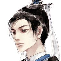 古风男生李白动漫头像