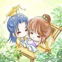 古风男生头像+水墨画