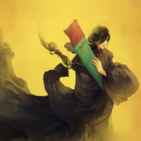 古风男生动漫手绘头像