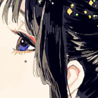 撑伞的古风男生头像