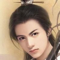 古风男生素描头像