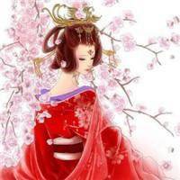 古风女生半男半漫画头像图片