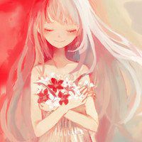 带字的古风女生头像