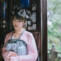 微信古风女生头像背影