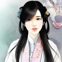 侧面古风女生头像伤感