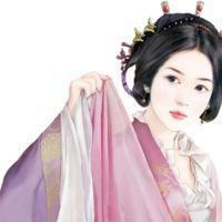 古风女生cos头像红色