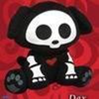 骷髅头玫瑰图片头像