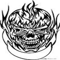 情侣骷髅头图片头像 情侣骷髅头图片头像