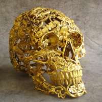 微信骷髅头像动漫