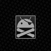 微信头像骷髅头蓝色火焰