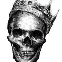 微信头像死神骷髅头图片