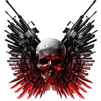 微信头像骷髅头死神中指 微信头像骷髅头死神中指