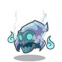 狼人杀死后的骷髅头像