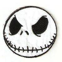 美女与骷髅头头像图片