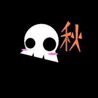 抱着骷髅头的动漫头像