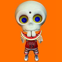 有一个骷髅头动态头像