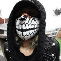 男生背影骷髅头像霸气