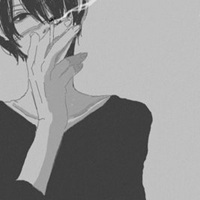 黑白抽烟男生头像大全
