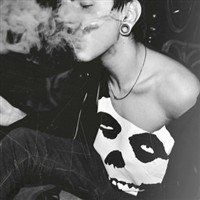 黑色伤感抽烟男生头像头像霸气