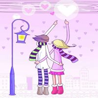 2017新年动漫情侣头像