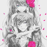 黑白头像动漫情侣头像 黑白头像动漫情侣头像