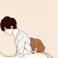 手绘动漫情侣头像