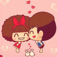 头像文艺动漫情侣