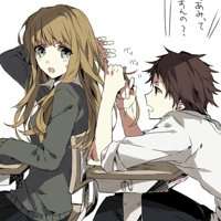 伤感的动漫情侣头像