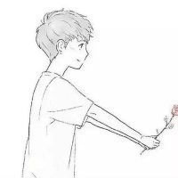 动漫情侣帅气头头像