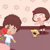 头像动漫情侣背影