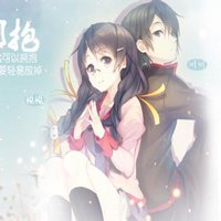 手绘动漫情侣头像图片大全